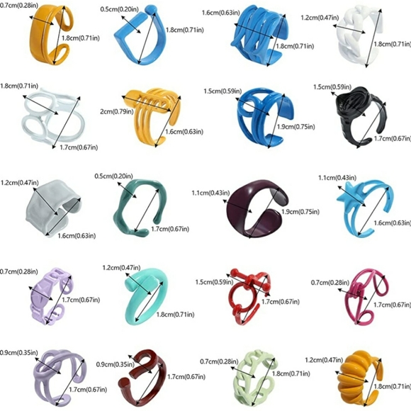 Fun, Funky Rings Made for Everyone! - Picture 2 of 5